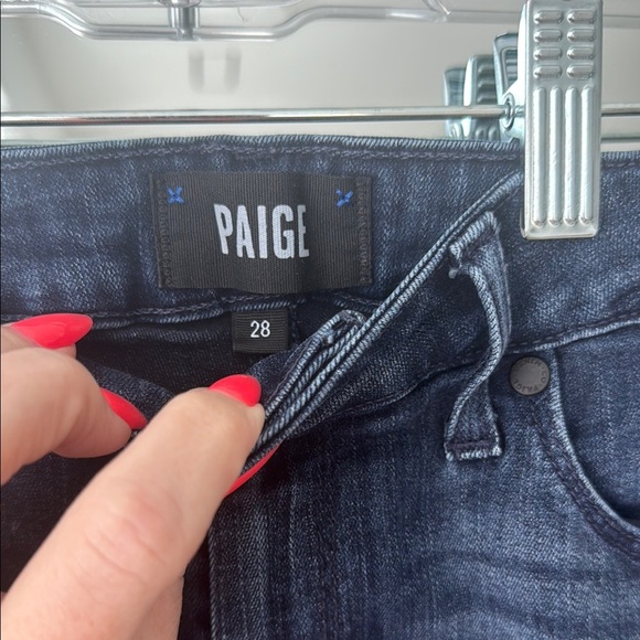 Like New PAIGE Huston Ultra Skinny Jeans - Picture 2 of 9